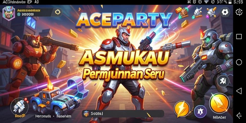 Tampilan menakjubkan dari pertempuran intens di ACEPARTY.