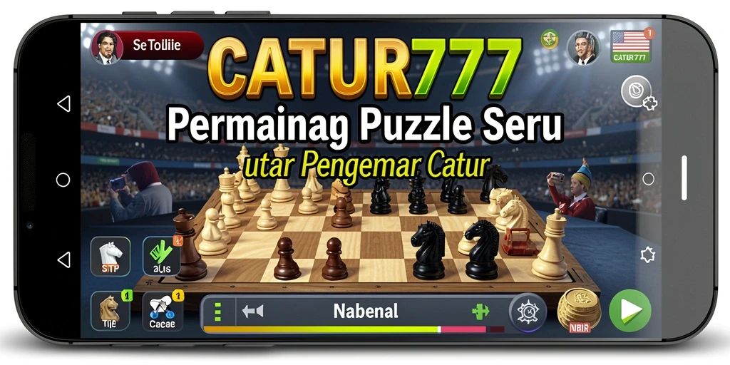 Gameplay seru dan menantang dalam CATUR777 yang penuh teka-teki.