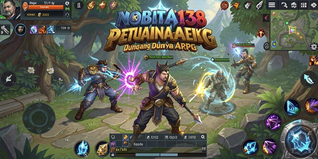 Tampilan gameplay seru di dalam NOBITA138 yang memikat.
