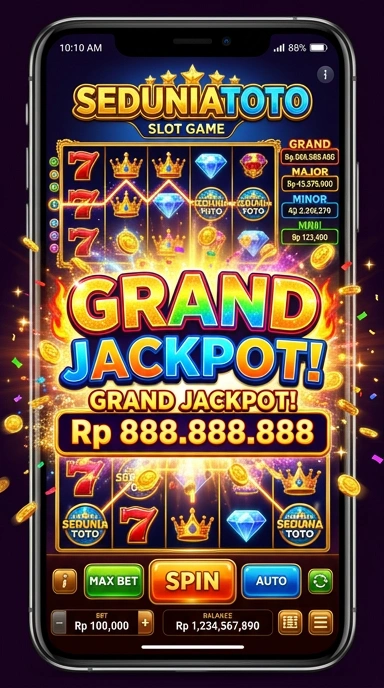 Tampilan utama aplikasi seduniatoto yang menarik.